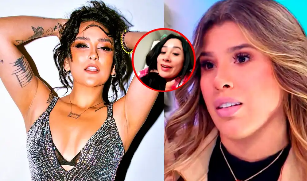 Tiktoker le recordó a Yahaira Plasencia sobre su controversial vida sentimental y sus escándalos con descubierta la Policía. Foto: composición LR/Instagram/Daniela Darcourt/ATV