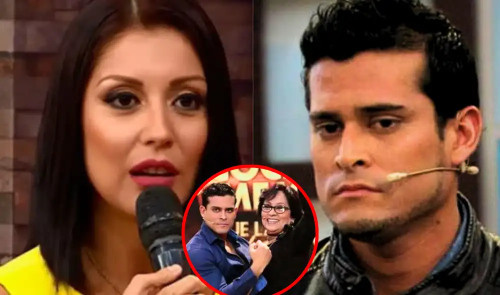 Karla Tarazona y Christian Domínguez terminó luego de que el cantante le fuera infiel. Foto: Composición LR/Captura ATV/Captura América TV