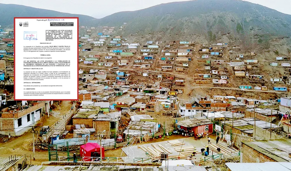 El proyecto de ley establece que, si la municipalidad te expropia por contingencia, tu deberás de pagar el tramite de titulación a favor del municipio. Foto: composición LR. El proyecto de ley establece que, si la municipalidad te expropia por contingencia, tu deberás de pagar el tramite de titulación a favor del municipio. Foto: composición LR.