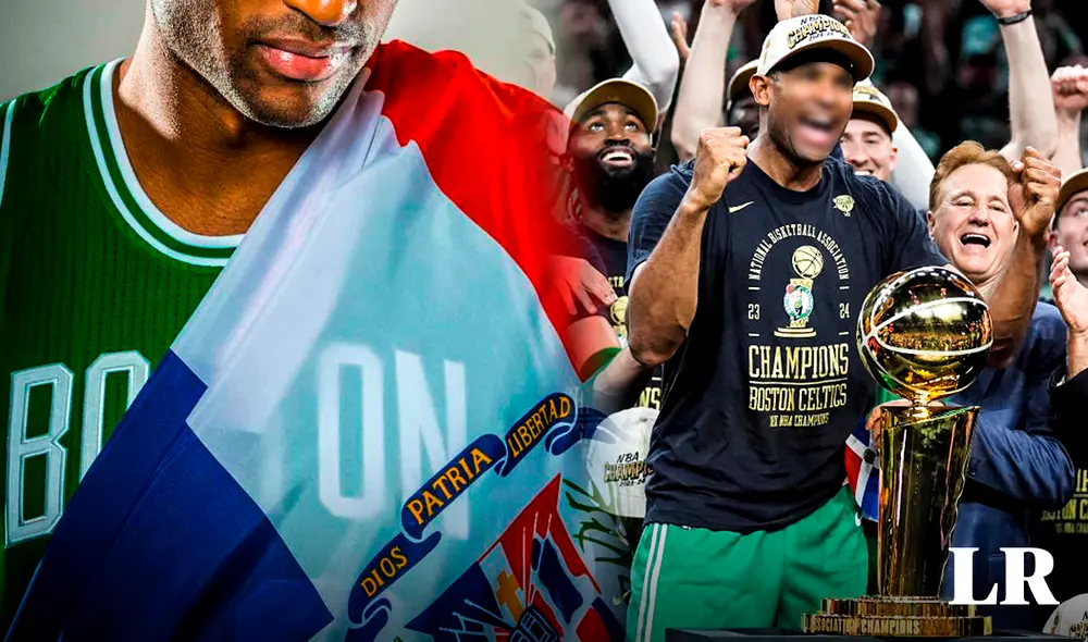 Este jugador dominicano ha hecho historia en la NBA, después de 16 años de carrera en las grandes ligas. Foto: composición LR / GI / Boston Celtics