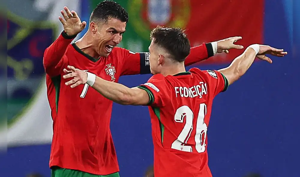 Cristiano Ronaldo. quien es toda una leyenda en la Eurocopa, tuvo doble motivo para celebrar Cristiano Ronaldo. quien es toda una leyenda en la Eurocopa, tuvo doble motivo para celebrar