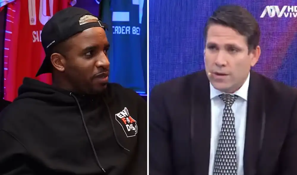 Paco Bazán en un nuevo enfrentamiento mediático con Jefferson Farfán. Foto: composición LR/ATV Paco Bazán en un nuevo enfrentamiento mediático con Jefferson Farfán. Foto: composición LR/ATV