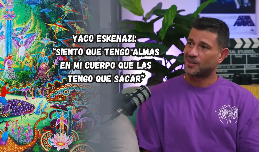 Yaco narra sus experiencias paranormales. Foto: composición LR/Confesiones Podcast/YouTube