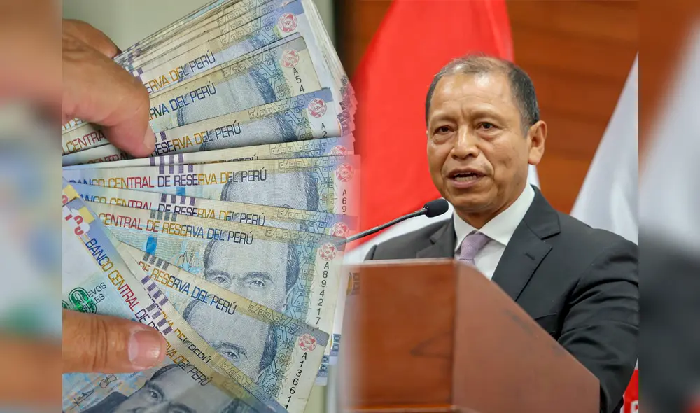 Ministro de Trabajo se refirió sobre el aumento del sueldo mínimo vital. Foto: Composición LR/Andina