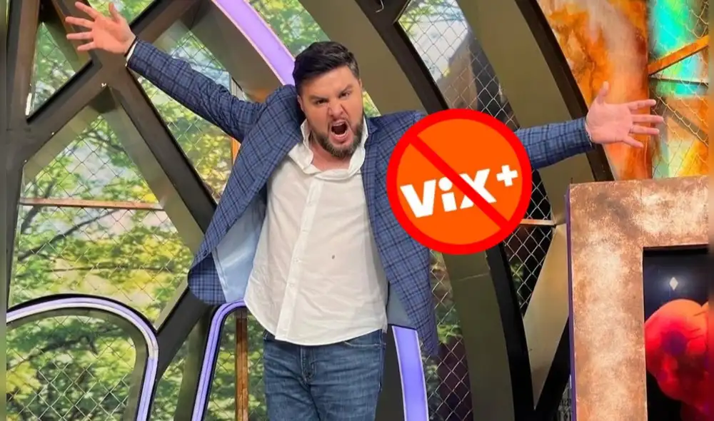 El conductor de televisión Paul Stanley se va en contra de la plataforma streaming de VIX. Foto: Instagram/ paulstanleyd