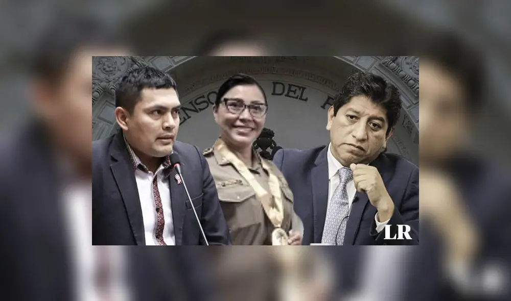 Américo Gonza y su prima Flor Sobero. Josué Gutiérrez le dará un alto cargo en la Defensoría. (Foto composición: La República)