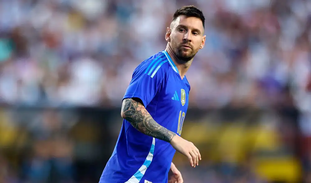 Lionel Messi será titular en el primer partido de la selección argentina por la Copa América 2024. Foto: AFP Lionel Messi será titular en el primer partido de la selección argentina por la Copa América 2024. Foto: AFP