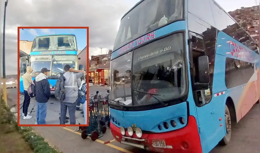 Criminales hirieron al chofer, quien prefirió llegar a Cusco para ser atendido. Foto: composición LR/Luis Álvarez/La República Criminales hirieron al chofer, quien prefirió llegar a Cusco para ser atendido. Foto: composición LR/Luis Álvarez/La República