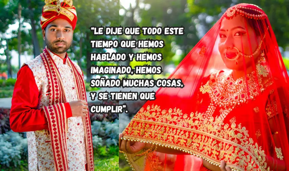 Sunny y Ruth son una pareja de esposos que vive en Perú y vende joyas hindú. Foto: composición LR/Choque cultural India-Perú/Instagram