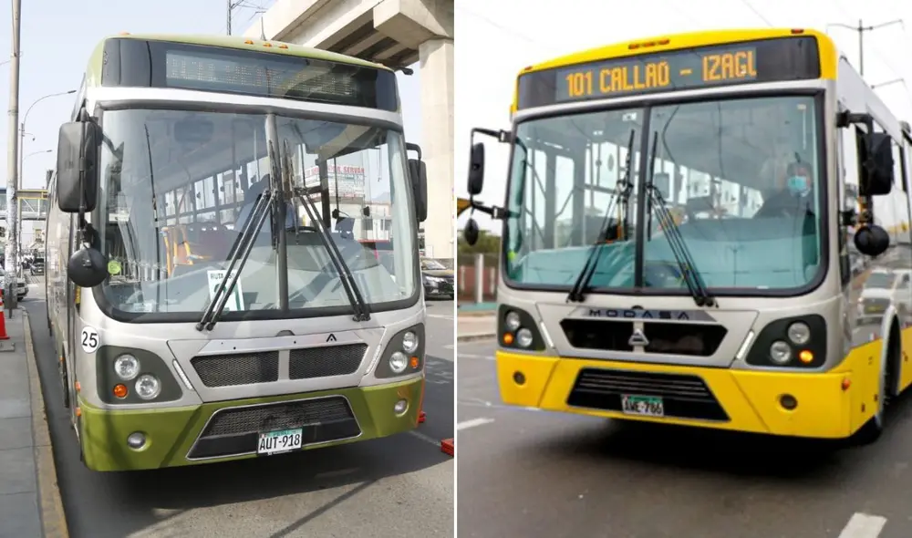 Los corredores complementarios verde y amarillo dejaron de funcionar desde 2019 y 2023 respectivamente. Foto: difusión