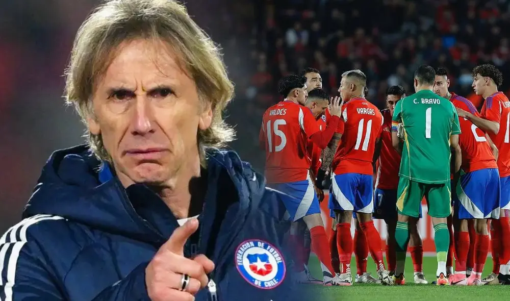 Ricardo Gareca debutará oficialmente al mando de Chile frente a Perú en la Copa América 2024. Foto: composición LR/AFP/Instagram @laroja