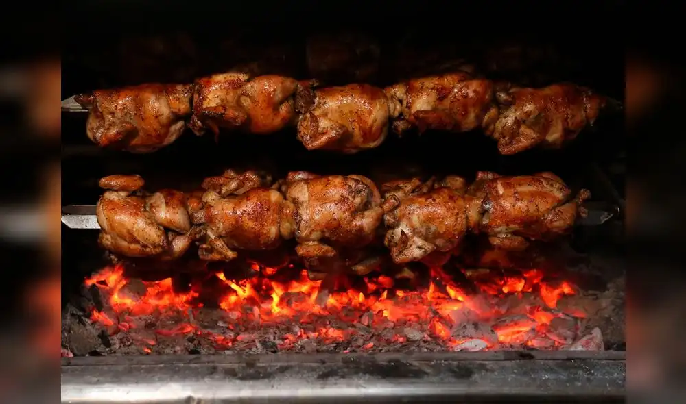 ¡Delicioso pollo a la brasa! Foto: Andina