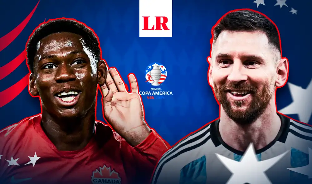 Canadá buscará llevarse la sorpresa ante la selección de Lionel Messi en el inicio de la Copa América 2024. Foto: composición LR/Jazmin Ceras Canadá buscará llevarse la sorpresa ante la selección de Lionel Messi en el inicio de la Copa América 2024. Foto: composición LR/Jazmin Ceras