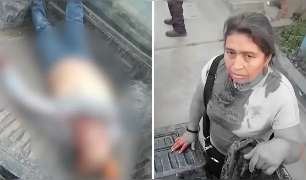 Sujeto habría sacado su armamento para evitar que delincuentes se lleven sus pertenencias. Foto: Composición LR/Captura America Televisión Sujeto habría sacado su armamento para evitar que delincuentes se lleven sus pertenencias. Foto: Composición LR/Captura America Televisión