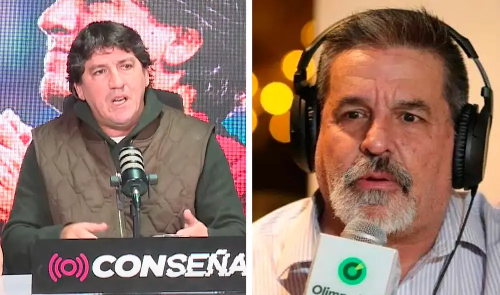 Jean Ferrari precisó que él se sintió atacado por las palabras de Gonzalo Núñez. Foto: composición LR/captura de 'Ni loco ni santo'/'Erick y Gonzalo'