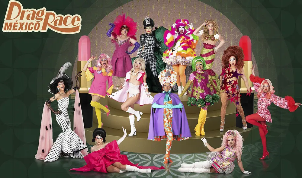 Las Dragas integrantes para el reality show 'Drag Race México 2' participarán para convertirse en la ganadora. Foto:DRMX