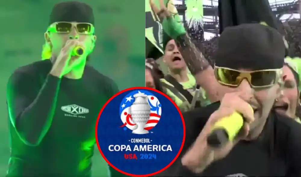 Feid es un reconocido cantante colombiano. Foto: Composición LR/Captura América TV/Copa América/Instagram