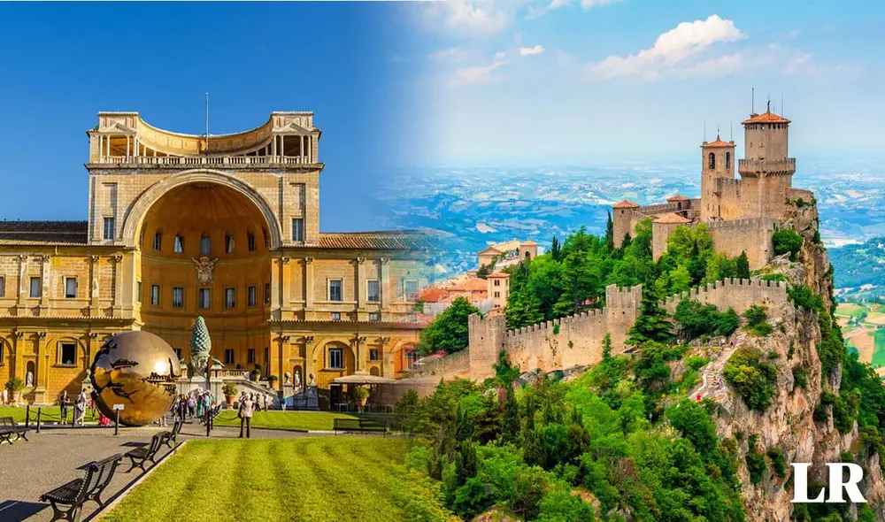 Esta nación europea alberga dentro de su territorios dos estados ricos en historia y arte, famosos por sus peculiares tamaños y antigüedad. Foto: composición LR/Colegio/Winlista