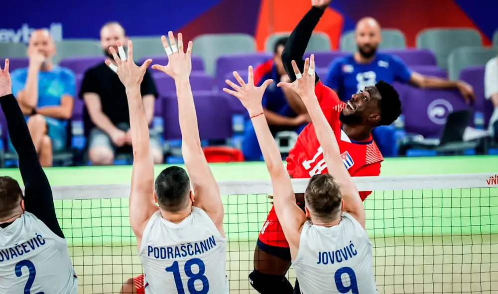 Cuba y Eslovenia medirán fuerzas este viernes 21 de junio a las 10.30 a. m. (hora cubana). Foto: composición LR/VNL