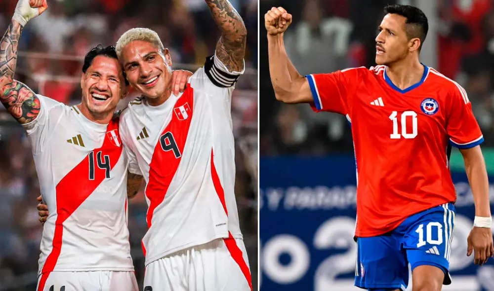 Perú vs. Chile se miden en Dallas por la Copa América 2024. Foto: composición GLR/AFP.