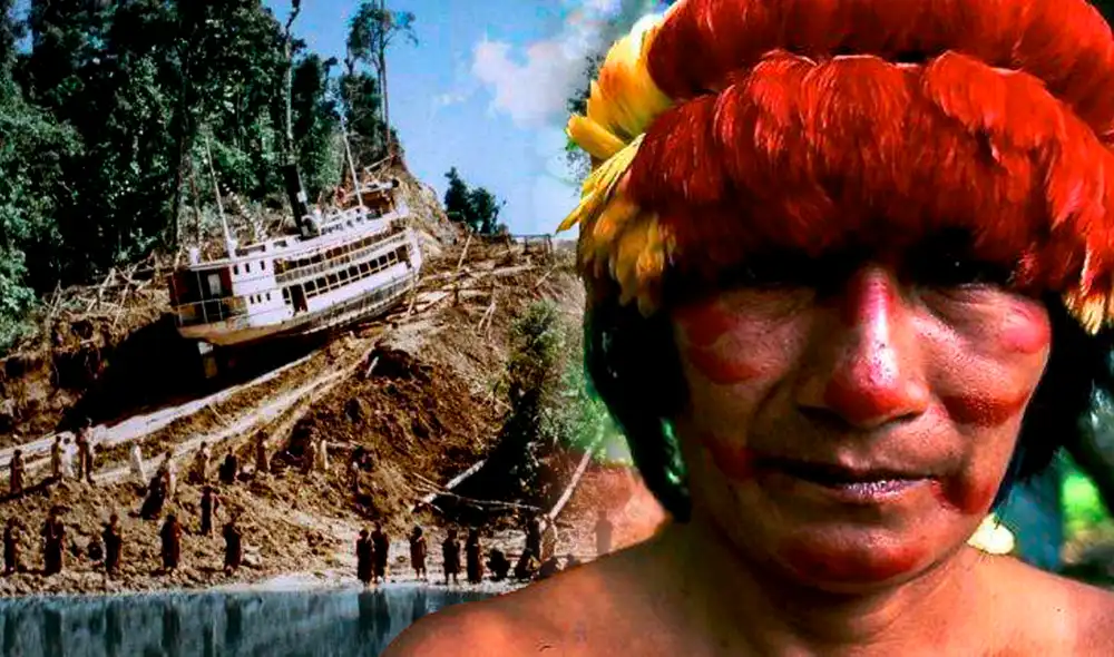'Fitzcarraldo' fue grabado sin efectos especiales. Foto: composición LR/YouTube/HD Retro Trailers/Facebook 'Fitzcarraldo' fue grabado sin efectos especiales. Foto: composición LR/YouTube/HD Retro Trailers/Facebook