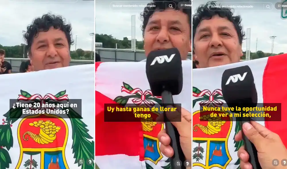 Las palabras del peruano en Estados Unidos conmovieron a miles de usuarios en redes sociales. Foto: composición LR/TikTok Las palabras del peruano en Estados Unidos conmovieron a miles de usuarios en redes sociales. Foto: composición LR/TikTok