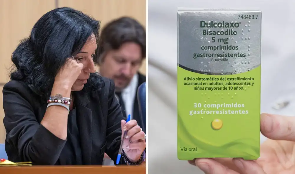 Mari Carmen B. se encuentra a la espera de su sentencia por el asesinato con laxantes a su esposo. Foto: composición LR/El País/Pharma 2.0