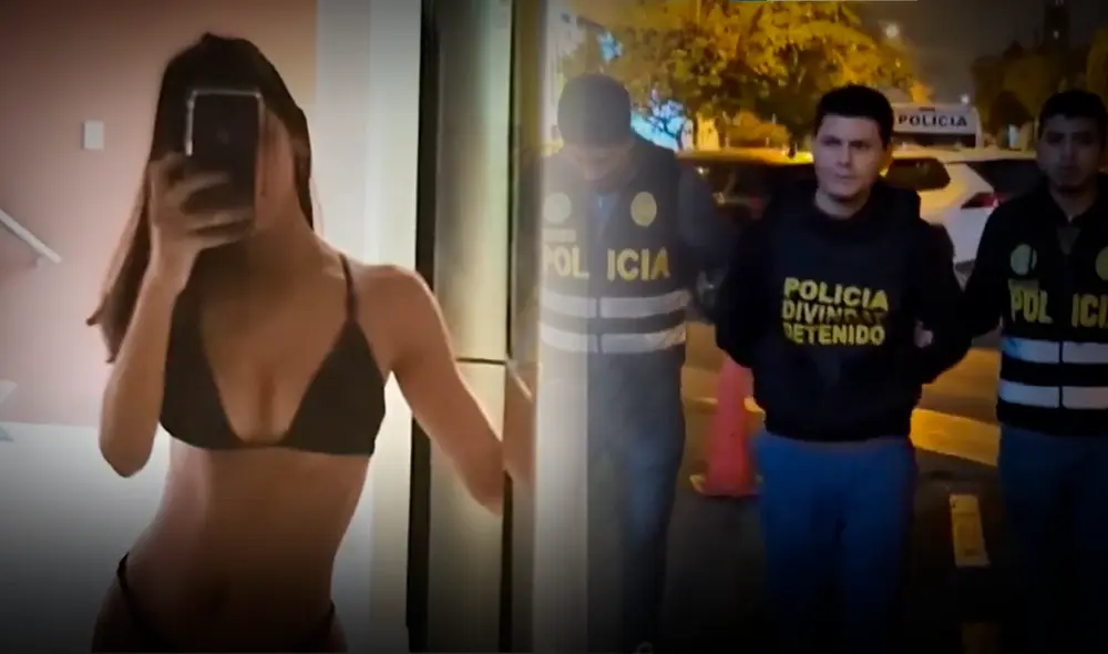 Joven fue detenido luego de una investigación realizada por efectivos de la policía. Foto: Composición LR/Captura América Noticias