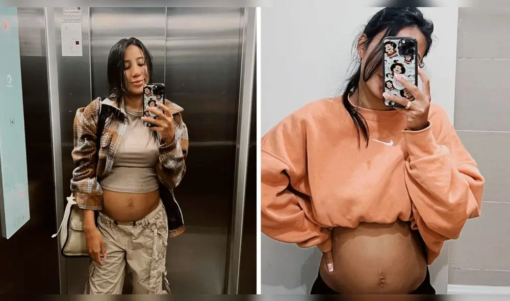 Samahara Lobatón tiene aproximadamente cinco meses de embarazo. Foto: Composición Instagram/Samahara Lobatón