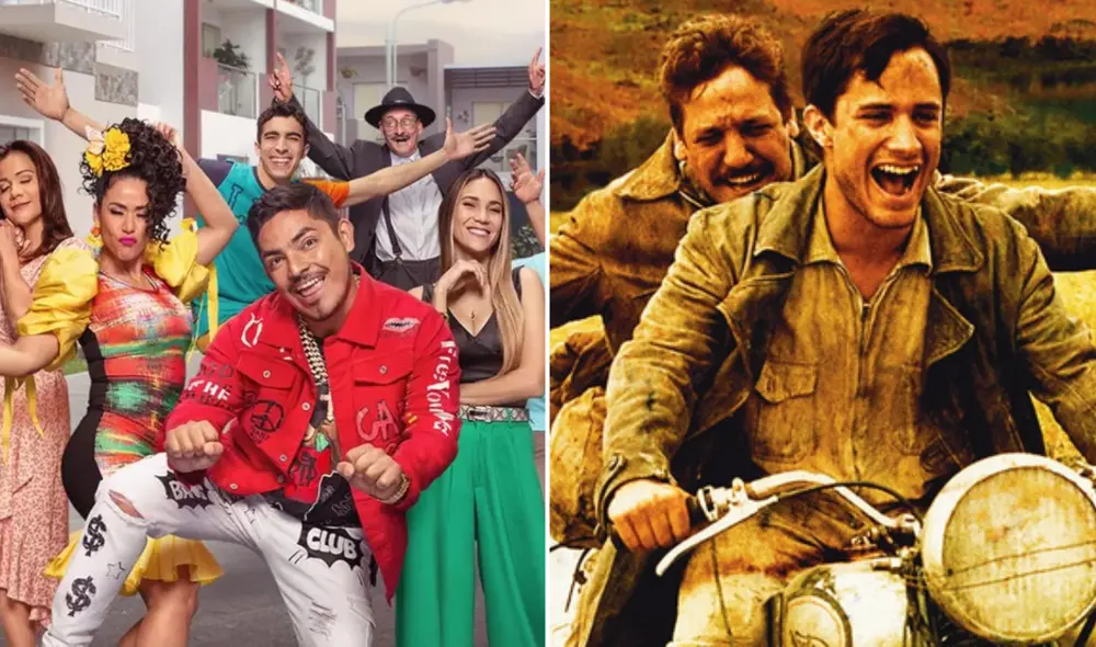 Los actores de 'Al fondo hay sitio' fueron los únicos peruanos en participar en esta película extranjera. Foto: composición LR/América TV/viajando en el mapa Los actores de 'Al fondo hay sitio' fueron los únicos peruanos en participar en esta película extranjera. Foto: composición LR/América TV/viajando en el mapa