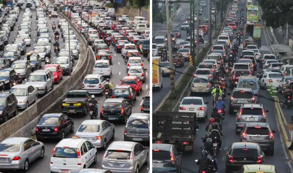 São Paulo es una de las ciudades con peor tráfico en Sudamérica. Foto: composición LR/ CarSync/ La Hora