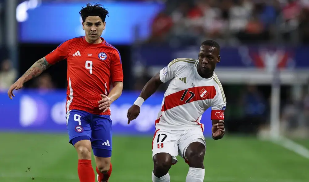 La selección peruana enfrentó a Chile por la fecha 1 de la Copa América 2024. Foto: AFP La selección peruana enfrentó a Chile por la fecha 1 de la Copa América 2024. Foto: AFP