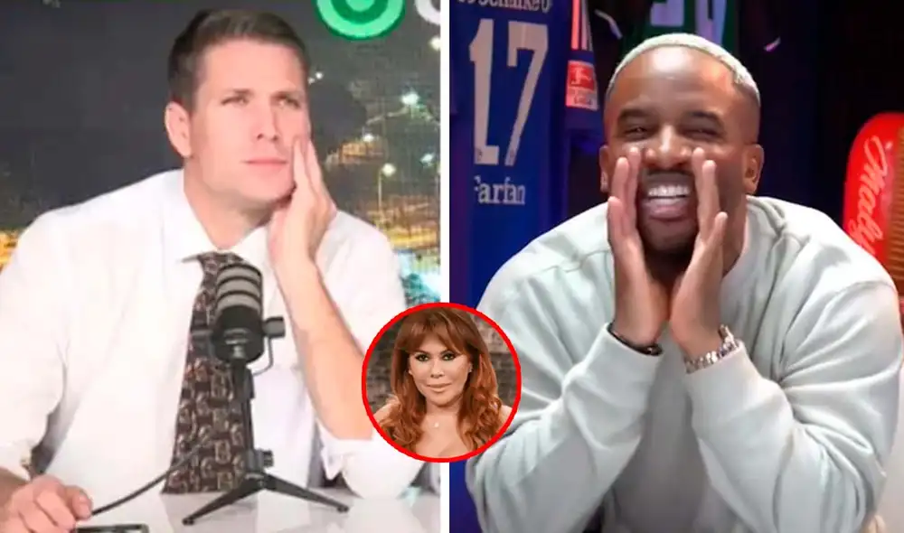 Jefferson Farfán ha tenido más de una diferencia con Paco Bazán y Magaly Medina. Foto: Composición LR Jefferson Farfán ha tenido más de una diferencia con Paco Bazán y Magaly Medina. Foto: Composición LR