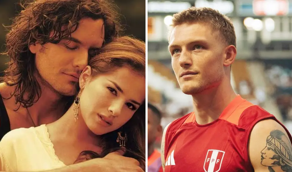 Nadie esperaba la celebración de Oliver Sonne tras debutar oficialmente con la selección de Perú. Foto: composición LR/Instagram/oliiversonne/televisa Nadie esperaba la celebración de Oliver Sonne tras debutar oficialmente con la selección de Perú. Foto: composición LR/Instagram/oliiversonne/televisa