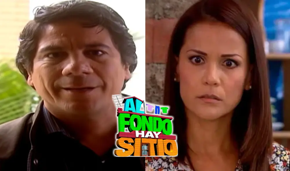 'Lucho' fue el primer esposo de 'Charito' en 'Al fondo hay sitio'. Además, es padre de Joel, Grace y 'Jimmy'. Foto: composición LR/América TV