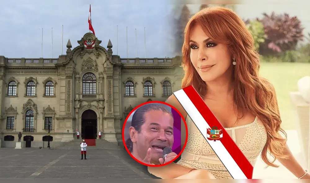 Reinaldo Dos Santos anunció que periodista será candidata a la presidencia en 2026, ¿Será Magaly Medina?. Foto: composición LR/Freepik/Presidencia del Perú/Magaly Medina Instagram