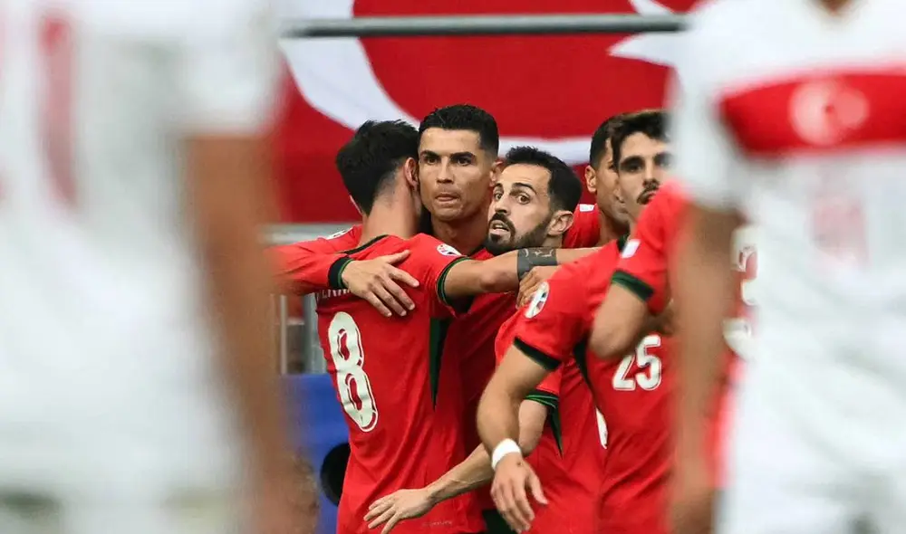 Tras este triunfo, Portugal sumó 6 puntos y aguarda por su partido contra Georgia en la última jornada. Foto: AFP