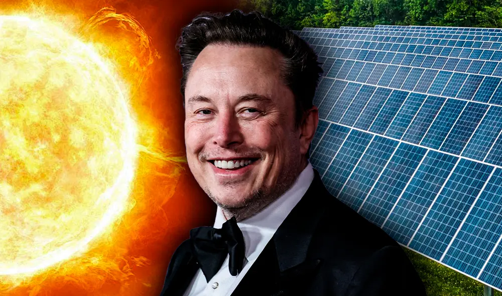 El megaproyecto de Elon Musk se centra en la construcción de una enorme planta fotovoltaica que, según sus estimaciones, podría abastecer las necesidades energéticas de Estados Unidos. Foto: Composición LR/AFP/Rtve/Immodo.