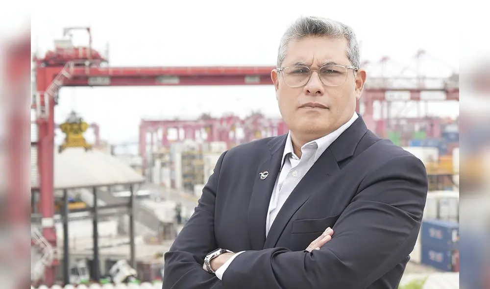 Para Carlos Merino, CEO de DP World en Perú, el ingreso de más infraestructura portuaria -como es el caso de Chancay- eleva la competitividad. Foto: DP World Callao