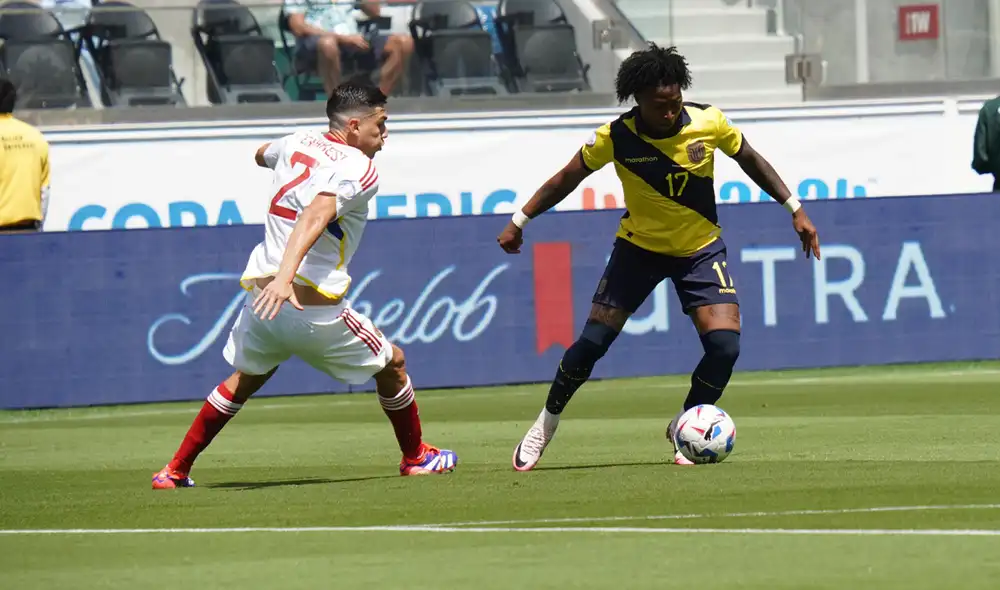 El resultado del juego de Venezuela vs. Ecuador terminó en remontada para la Vinotinto. Foto: Conmebol El resultado del juego de Venezuela vs. Ecuador terminó en remontada para la Vinotinto. Foto: Conmebol