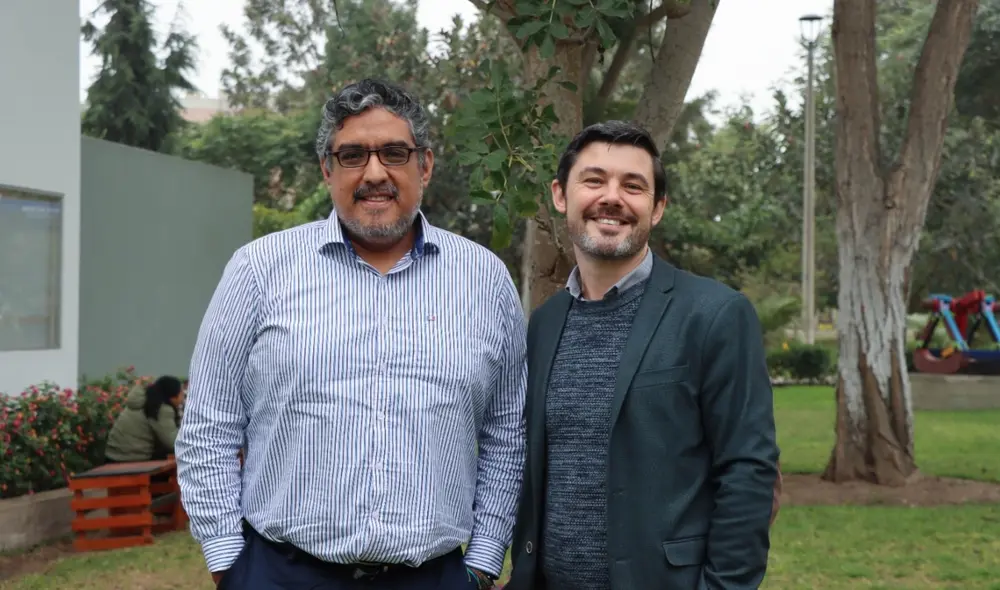 Oscar Vidarte y Sebastien Adins Oscar Vidarte y Sebastien Adins