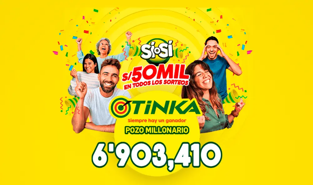 Revisa AQUÍ cuáles son las jugadas ganadoras de La Tinka. Foto: La Tinka Revisa AQUÍ cuáles son las jugadas ganadoras de La Tinka. Foto: La Tinka