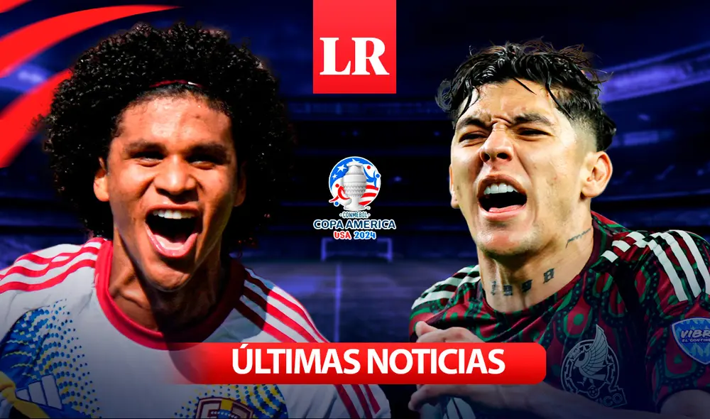 Venezuela integra el Grupo B junto a México, Ecuador y Jamaica en la Copa América 2024. Foto: composición LR Venezuela integra el Grupo B junto a México, Ecuador y Jamaica en la Copa América 2024. Foto: composición LR
