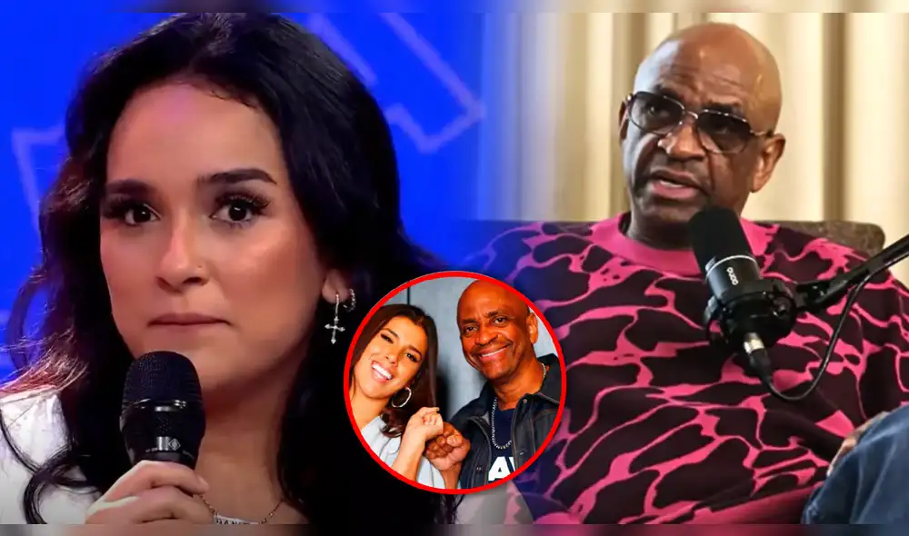 Yahaira Plasencia es utilizada por Sergio George, según Daniela Darcourt. Foto: composición LR/América TV/Youtube/Instagram Yaharia Plasencia