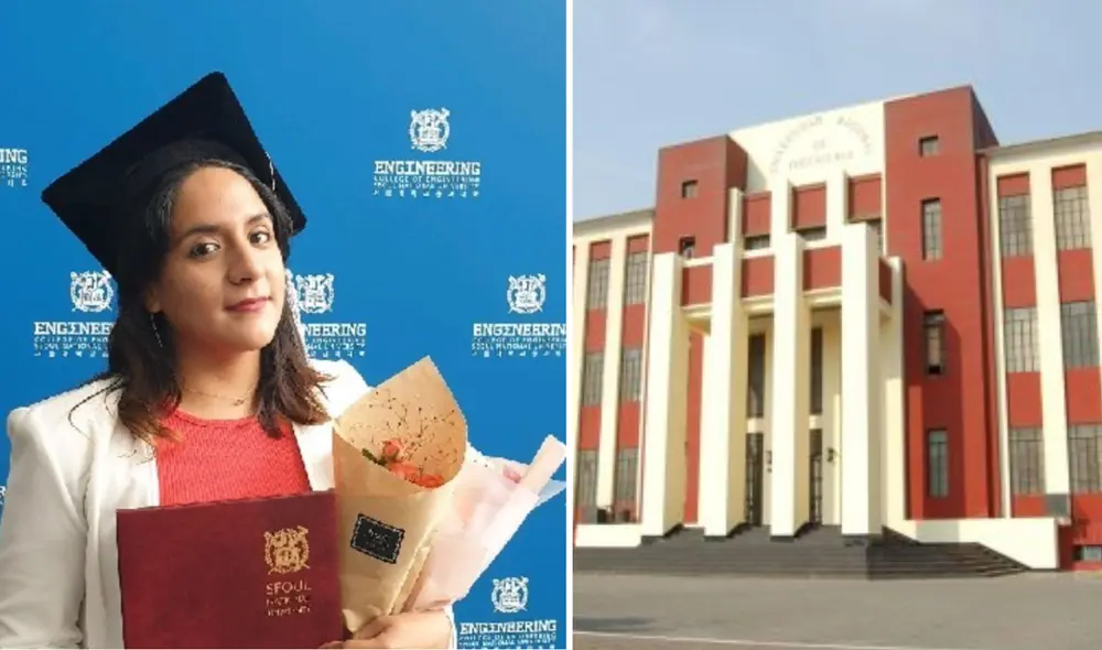 Cecilia Torres se graduó de la UNI en el año 2011. Foto: composición LR/Andina/LinkedIn/Cecilia Torres
