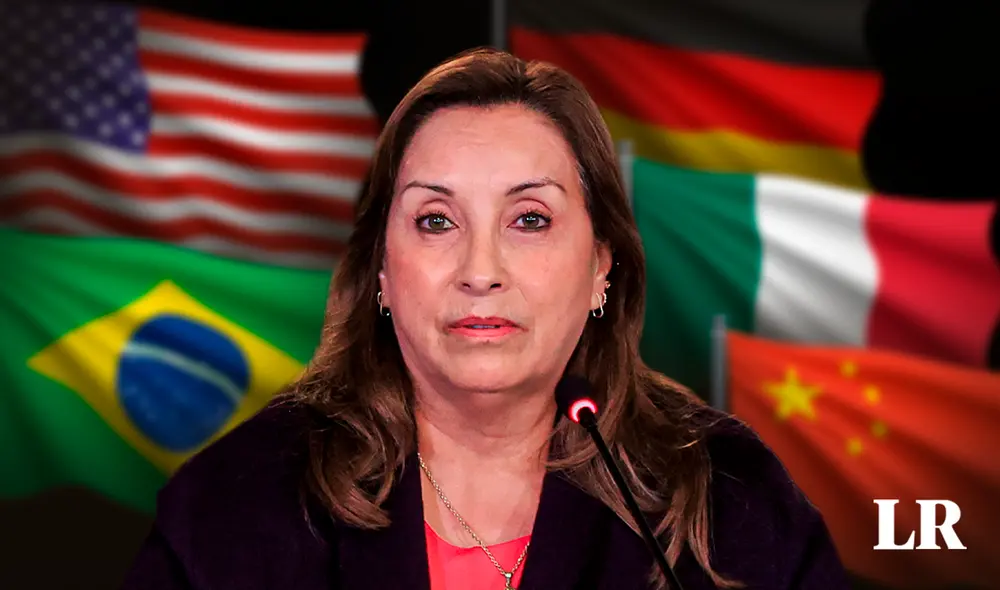 El país que más ha visitado la presidenta Dina Boluarte durante sus viajes oficial fue Estados Unidos. Foto: composición de Jazmín Ceras/LR El país que más ha visitado la presidenta Dina Boluarte durante sus viajes oficial fue Estados Unidos. Foto: composición de Jazmín Ceras/LR