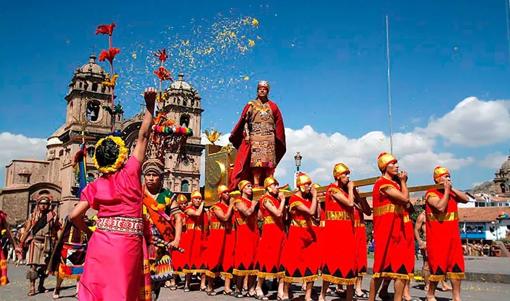 El Inti Raymi coincide con la celebración del Día del Campesino. Foto: Andina