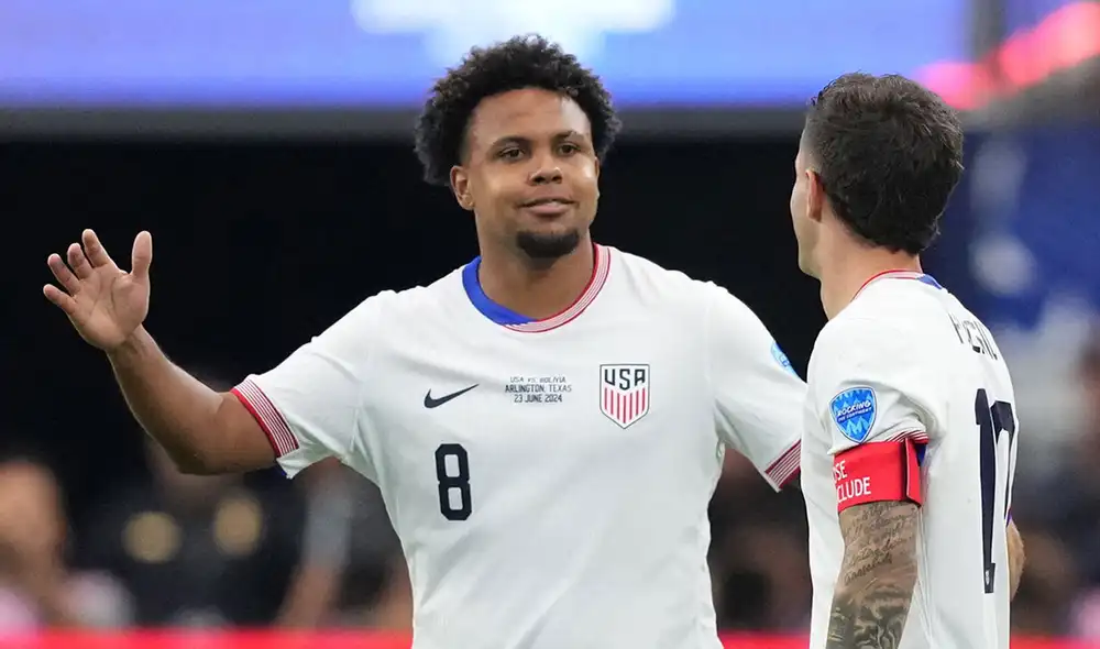 Estados Unidos se impuso 2-0 a Bolivia en su debut por la Copa América 2024. Foto: U.S. Soccer Men's National Team (X) Estados Unidos se impuso 2-0 a Bolivia en su debut por la Copa América 2024. Foto: U.S. Soccer Men's National Team (X)