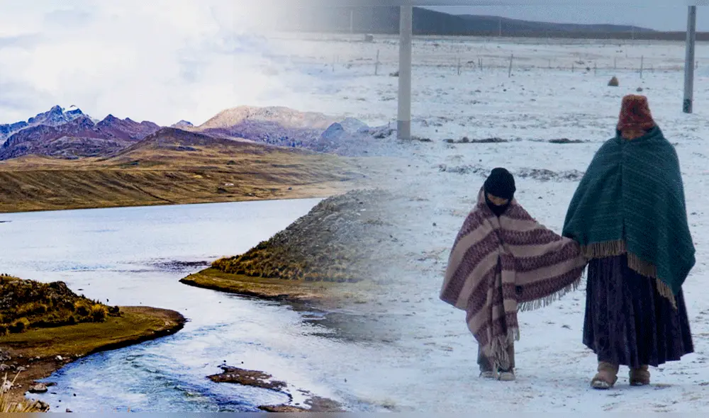 Parte del territorio de Marcapomacocha se encuentra en la jurisdicción de Lima Provincias y los ciudadanos no tienen servicios básicos. Foto: composición LR/Guillermo Castro/Andina