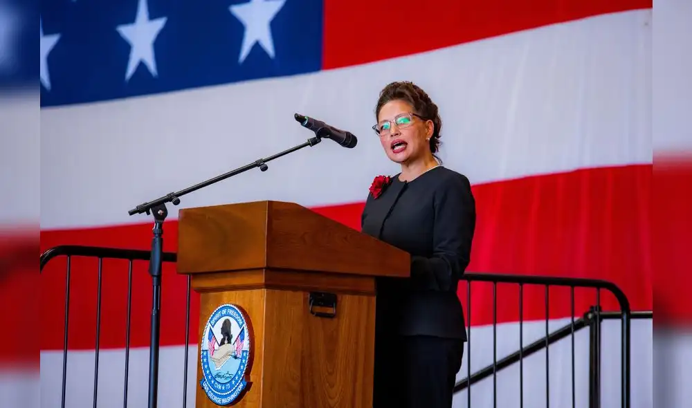 Syptak- Ramnath indicó que hay empresarios quienes desean invertir en el país, pero con la condición de que se garantice el Estado de derecho. Foto: Stephanie Syptak-Ramnath